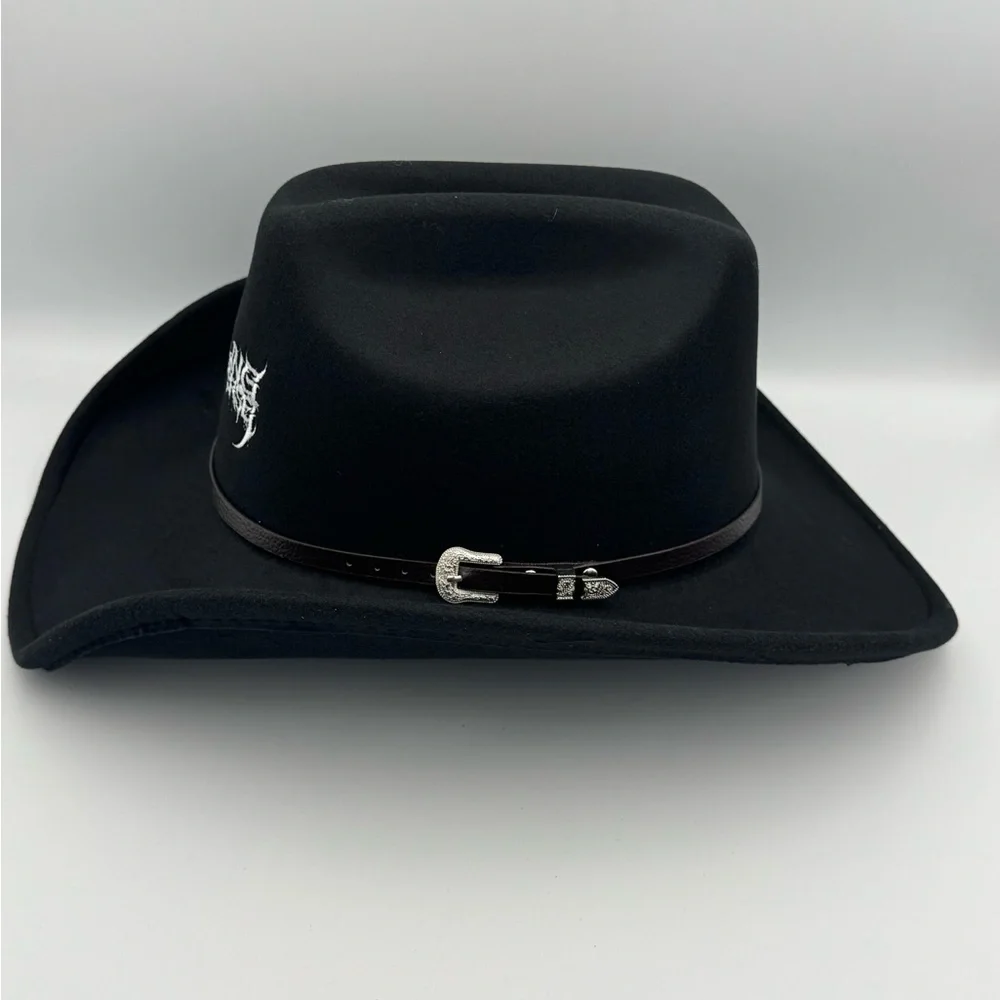 Falling In Reverse Cowboy Hat Ronnie Radke All‎ My Life Tour Merch Black